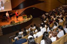 Beynəlxalq Muğam Mərkəzində ümummilli lider Heydər Əliyevin 95 illik yubileyi qeyd edilib (FOTO)