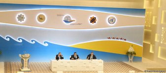 Türkmənbaşı limanı dənizə çıxışı olmayan region ölkələrinə yeni imkanlar açır (FOTO)