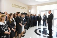 Azərbaycan Prezidenti Xızı şəhərinə və Altıağac qəsəbəsinə içməli suyun verilməsi mərasimində iştirak edib (FOTO) (YENİLƏNİB)