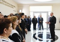 Azərbaycan Prezidenti Xızı şəhərinə və Altıağac qəsəbəsinə içməli suyun verilməsi mərasimində iştirak edib (FOTO) (YENİLƏNİB)