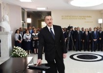 Azərbaycan Prezidenti Xızı şəhərinə və Altıağac qəsəbəsinə içməli suyun verilməsi mərasimində iştirak edib (FOTO) (YENİLƏNİB)