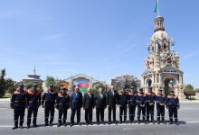 Prezident İlham Əliyev Xaçmaz-Xudat avtomobil yolunun 24 km-lik hissəsinin açılışında iştirak edib (FOTO) (YENİLƏNİB)