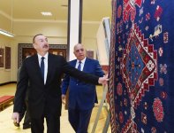 Prezident İlham Əliyev "Azərxalça" ASC-nin Xaçmaz filialının açılışında iştirak edib (FOTO) (YENİLƏNİB)