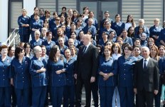 Prezident İlham Əliyev "Azərxalça" ASC-nin Xaçmaz filialının açılışında iştirak edib (FOTO) (YENİLƏNİB)