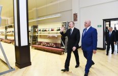 Prezident İlham Əliyev "Azərxalça" ASC-nin Xaçmaz filialının açılışında iştirak edib (FOTO) (YENİLƏNİB)