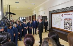 Prezident İlham Əliyev "Azərxalça" ASC-nin Xaçmaz filialının açılışında iştirak edib (FOTO) (YENİLƏNİB)