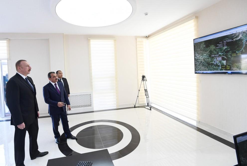Azərbaycan Prezidenti Xızı şəhərinə və Altıağac qəsəbəsinə içməli suyun verilməsi mərasimində iştirak edib (FOTO) (YENİLƏNİB)