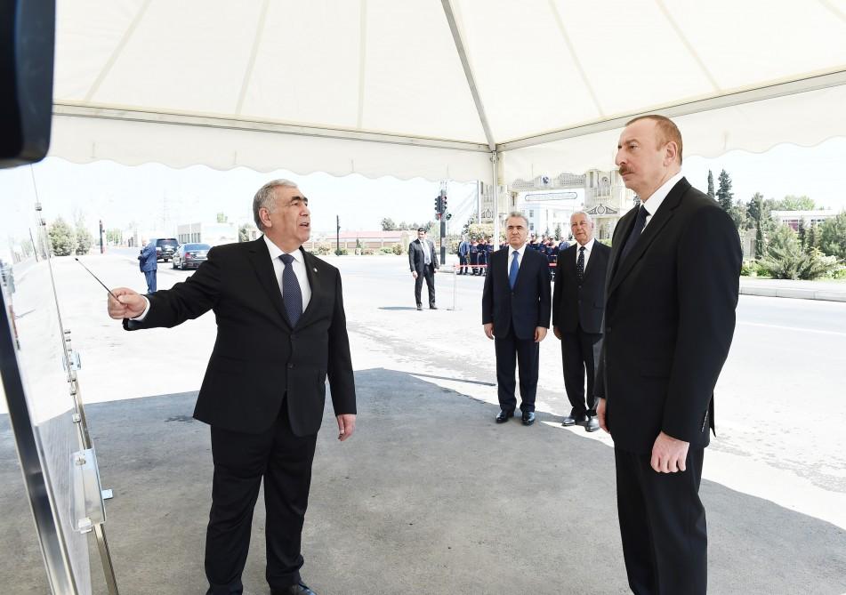 Prezident İlham Əliyev Xaçmaz-Xudat avtomobil yolunun 24 km-lik hissəsinin açılışında iştirak edib (FOTO) (YENİLƏNİB)