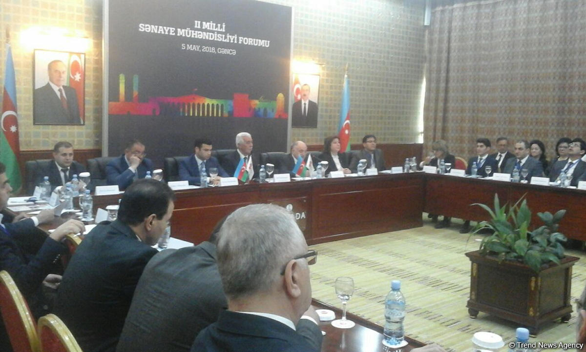 Gəncədə II Milli Sənaye Mühəndisliyi Forumu keçirilib (FOTO)
