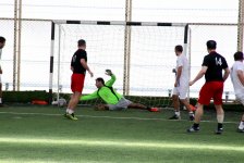 Pley-off mərhələsi: Maraqlı oyunlar və favoritlərin qələbəsi (FOTO)
