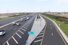 Prezident İlham Əliyev keçid və yol qovşağının açılışında iştirak edib (FOTO) (YENİLƏNİB)
