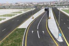 Prezident İlham Əliyev keçid və yol qovşağının açılışında iştirak edib (FOTO) (YENİLƏNİB)