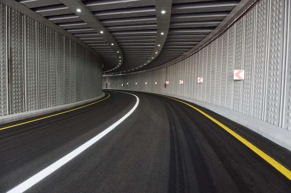 Prezident İlham Əliyev keçid və yol qovşağının açılışında iştirak edib (FOTO) (YENİLƏNİB)