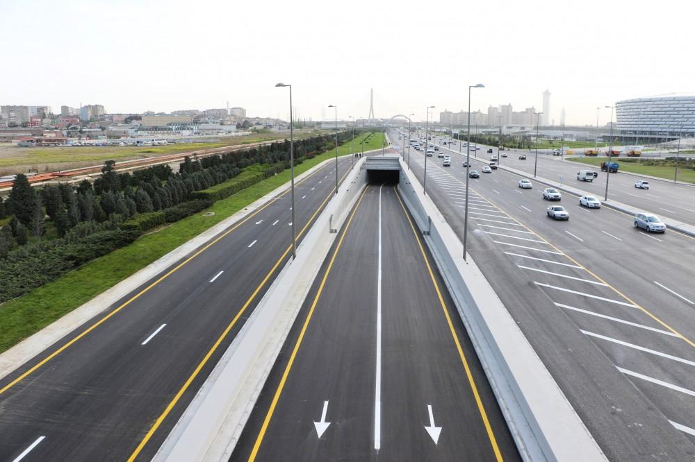 Prezident İlham Əliyev keçid və yol qovşağının açılışında iştirak edib (FOTO) (YENİLƏNİB)