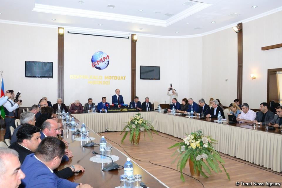 "Heydər Əliyev siyasəti: hüquqi dövlət quruculuğunda media təminatı" mövzusunda konfrans keçirilib (FOTO) (YENİLƏNİB)