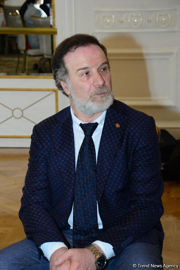 Ümummilli Lider Heydər Əliyevin portretinin təqdimatı olub (FOTO)