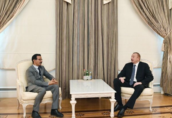 Prezident İlham Əliyev “DP World” şirkətinin prezidentini qəbul edib (YENİLƏNİB)