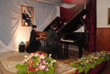Ulu öndər Heydər Əliyevin 95 illik  yubileyinə həsr olunmuş konsert keçirilib (FOTO)