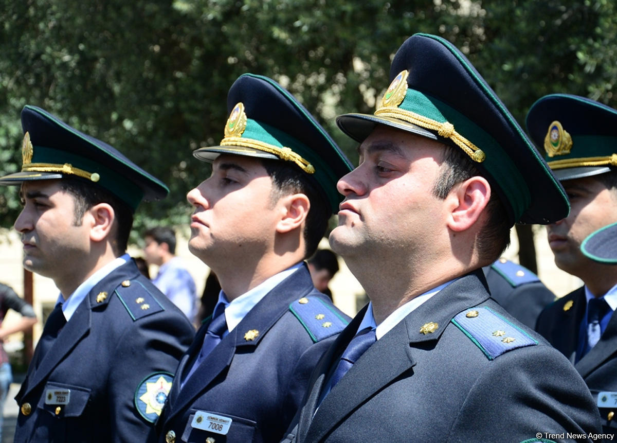 Gömrük orqanlarına xidmətə yeni qəbul olunmuş əməkdaşların andiçmə mərasimi keçirilib (FOTO)