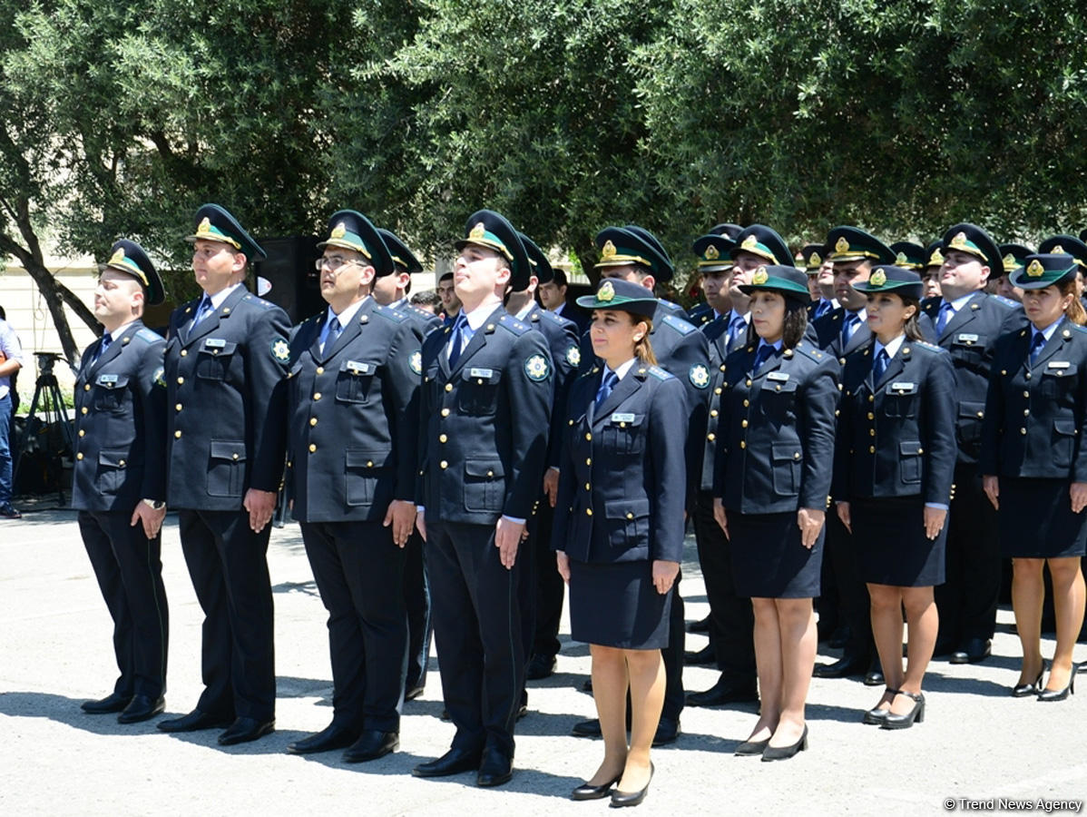 Gömrük orqanlarına xidmətə yeni qəbul olunmuş əməkdaşların andiçmə mərasimi keçirilib (FOTO)