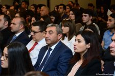 Fərid Cəfərov: Ulu Öndərin gənclərlə bağlı dediyi hər kəlmə gənclər siyasəti sahəsində fəaliyyət göstərən hamı üçün böyük bir yol xəritəsidir (FOTO)