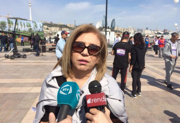 Bahar Muradova: "Bakı Marafonu" kimi tədbirlər dövlətin vətəndaşların maraqlarını təmin etməyə yönəlmiş siyasətinə verilən dəstəkdir