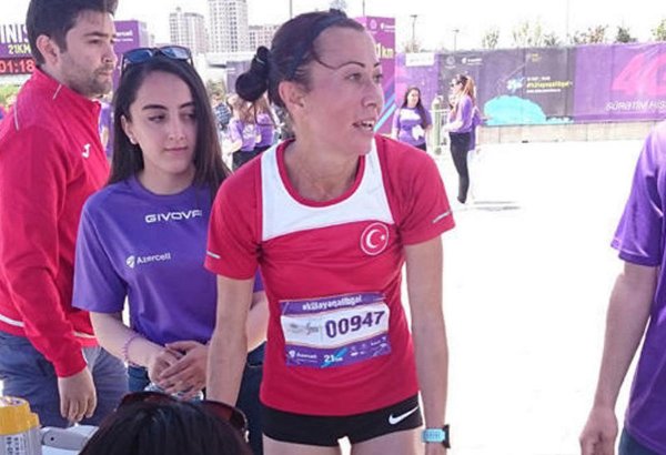 Türkiyəli qalib: "Bu vaxtadək qoşulduğum marafonlarda ilk qələbəmi Bakıda qazandım"