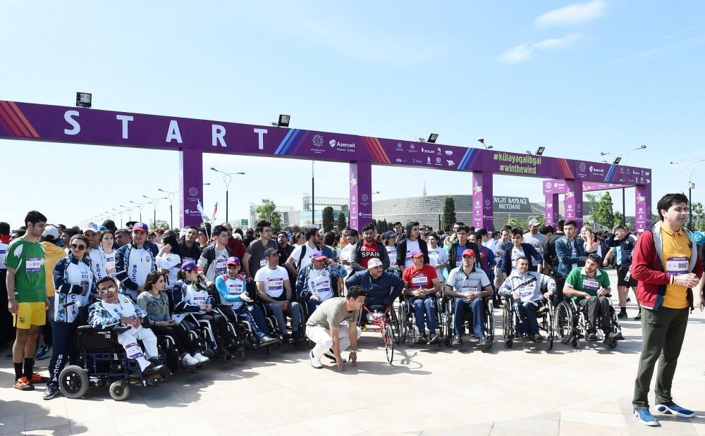 Heydər Əliyev Fondunun vitse-prezidenti Leyla Əliyeva və Arzu Əliyeva “Bakı Marafonu 2018”-də iştirak ediblər (YENİLƏNİB 2) (FOTO)