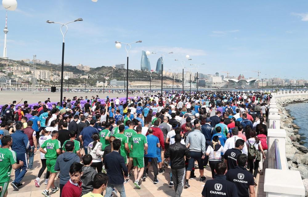 Heydər Əliyev Fondunun vitse-prezidenti Leyla Əliyeva və Arzu Əliyeva “Bakı Marafonu 2018”-də iştirak ediblər (YENİLƏNİB 2) (FOTO)