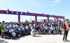 Heydər Əliyev Fondunun vitse-prezidenti Leyla Əliyeva və Arzu Əliyeva “Bakı Marafonu 2018”-də iştirak ediblər (YENİLƏNİB 2) (FOTO)