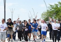 Heydər Əliyev Fondunun vitse-prezidenti Leyla Əliyeva və Arzu Əliyeva “Bakı Marafonu 2018”-də iştirak ediblər (YENİLƏNİB 2) (FOTO)