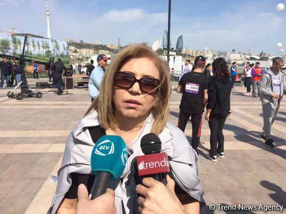 Bahar Muradova: "Bakı Marafonu" kimi tədbirlər dövlətin vətəndaşların maraqlarını təmin etməyə yönəlmiş siyasətinə verilən dəstəkdir