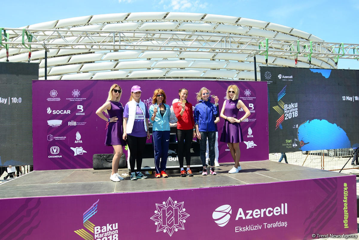 “Bakı Marafonu 2018”-in qalibləri mükafatlandırılıb (FOTO)