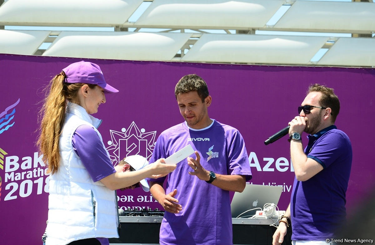 “Bakı Marafonu 2018”-in qalibləri mükafatlandırılıb (FOTO)