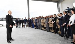 Prezident İlham Əliyev Bakı Beynəlxalq Dəniz Ticarət Limanı Kompleksinin açılışında iştirak edib (FOTO) (YENİLƏNİB-2)