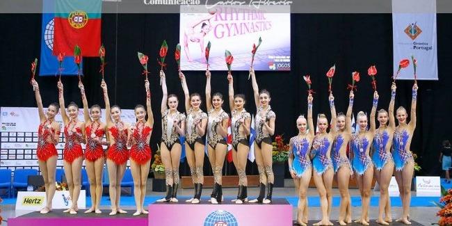 Bədii gimnastlarımız Portuqaliyada 3 medal qazanıblar