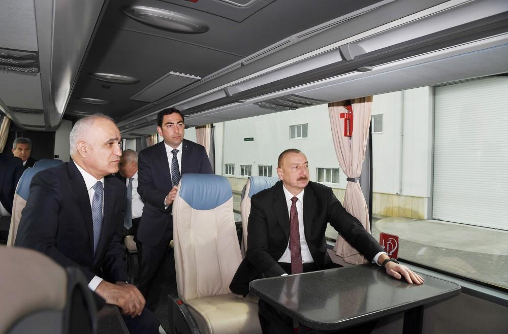 Prezident İlham Əliyev Bakı Beynəlxalq Dəniz Ticarət Limanı Kompleksinin açılışında iştirak edib (FOTO) (YENİLƏNİB-2)