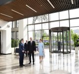 Prezident İlham ƏIiyev və birinci xanım Mehriban Əliyeva Heydər Əliyev adına Müasir Təhsil Kompleksinin yeni binasının açılışında iştirak ediblər (FOTO) (YENİLƏNİB)