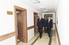 Prezident İlham Əliyev Dövlət Sərhəd Xidmətinin Naxçıvanda yerləşən sərhəd dəstəsində yaradılan şəraitlə tanış olub (FOTO)