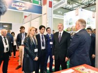 Prezident İlham Əliyev XXIV Azərbaycan Beynəlxalq Qida Sənayesi və XII Azərbaycan Beynəlxalq Kənd Təsərrüfatı sərgiləri ilə tanış olub (YENİLƏNİB -2)