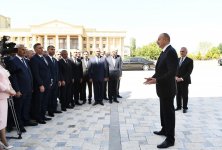 Prezident İlham Əliyev Naxçıvan Müəllimlər İnstitunun yeni binasının açılışında iştirak edib (FOTO) (YENİLƏNİB)