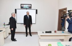 Prezident İlham Əliyev Naxçıvan şəhərində 6 saylı tam orta məktəbin açılışını edib (FOTO)