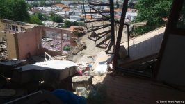 İcra hakimi Bayılda sürüşmə zonasına baxış keçirir (FOTO)