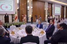 AXC-nin 100 illik yubileyi münasibətilə Təbrizdə rəsmi qəbul təşkil edilib (FOTO)