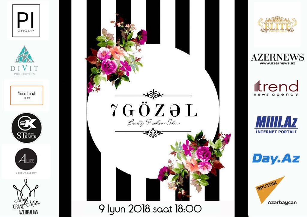 "7 gözəl" sərgi, şou və moda gecəsi keçiriləcək