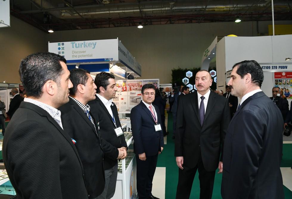 Prezident İlham Əliyev XXIV Azərbaycan Beynəlxalq Qida Sənayesi və XII Azərbaycan Beynəlxalq Kənd Təsərrüfatı sərgiləri ilə tanış olub (YENİLƏNİB -2)