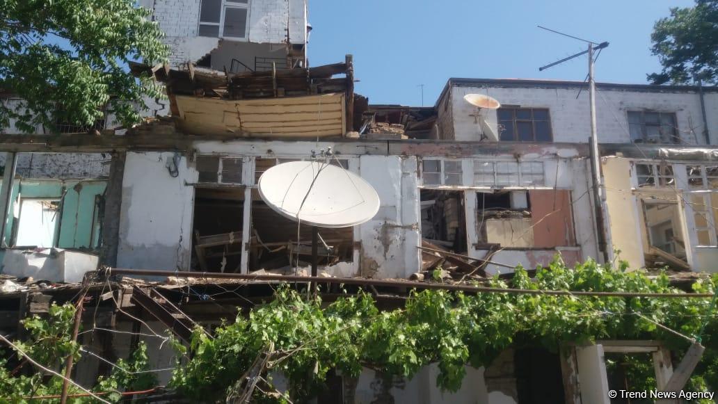 İcra hakimi Bayılda sürüşmə zonasına baxış keçirir (FOTO)