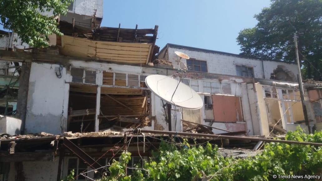 İcra hakimi Bayılda sürüşmə zonasına baxış keçirir (FOTO)