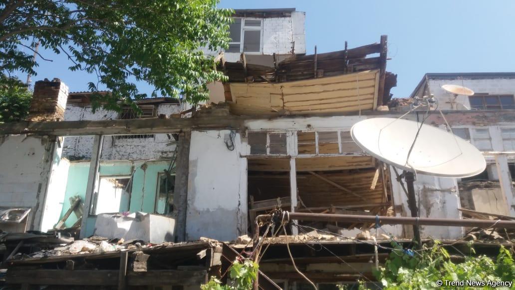 İcra hakimi Bayılda sürüşmə zonasına baxış keçirir (FOTO)