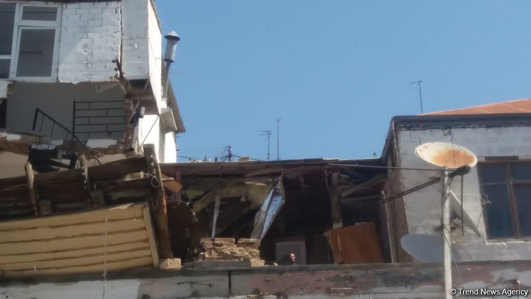 İcra hakimi Bayılda sürüşmə zonasına baxış keçirir (FOTO)